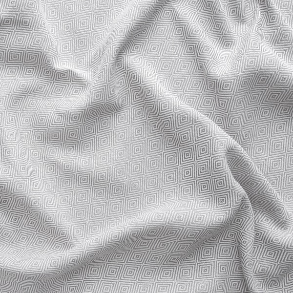 IKEA FJÄDERMOTT curtains, 1 pair, white/gray, 57x98 in, Ikea Ireland | 2780QEJDW