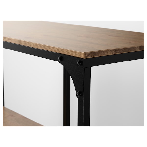 IKEA FJÄLLBO Shelf unit, black, 39 3/8x37 3/8 in, Ikea Ireland | 4367LORUB