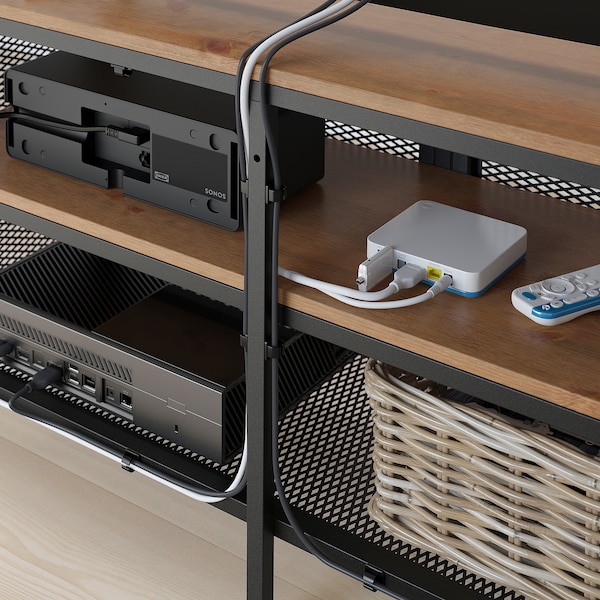 IKEA FJÄLLBO TV unit, black, 39 3/8x14 1/8x21 1/4 in, Ikea Ireland | 1685QUKOS