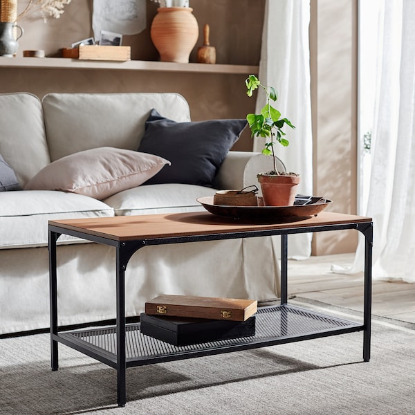 IKEA FJÄLLBO coffee table, black, 35 3/8x18 1/8 in, Ikea Ireland | 4920QJVRT