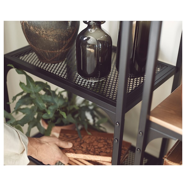 IKEA FJÄLLBO shelf unit, black, 20 1/8x53 1/2 in, Ikea Ireland | 9458SOFGE