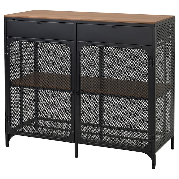 IKEA FJÄLLBO sideboard, black, Ikea Ireland | 1059EIJUK