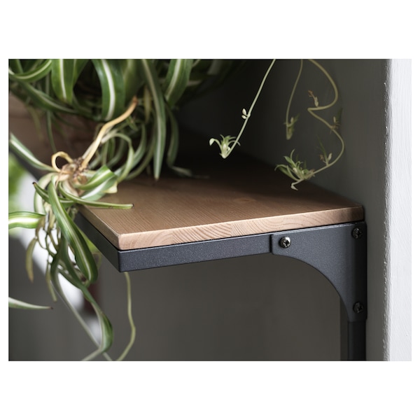 IKEA FJÄLLBO wall shelf, black, 39 3/4x7 7/8 in, Ikea Ireland | 6935CDKFI