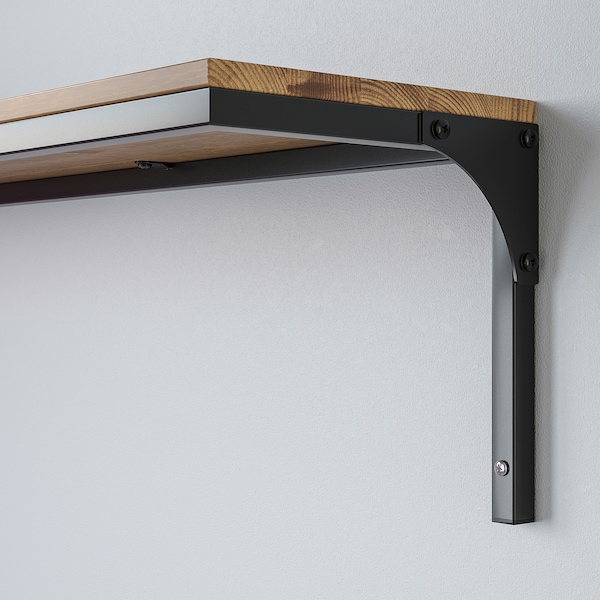 IKEA FJÄLLBO wall shelf combination, black, Ikea Ireland | 0873OYGRT