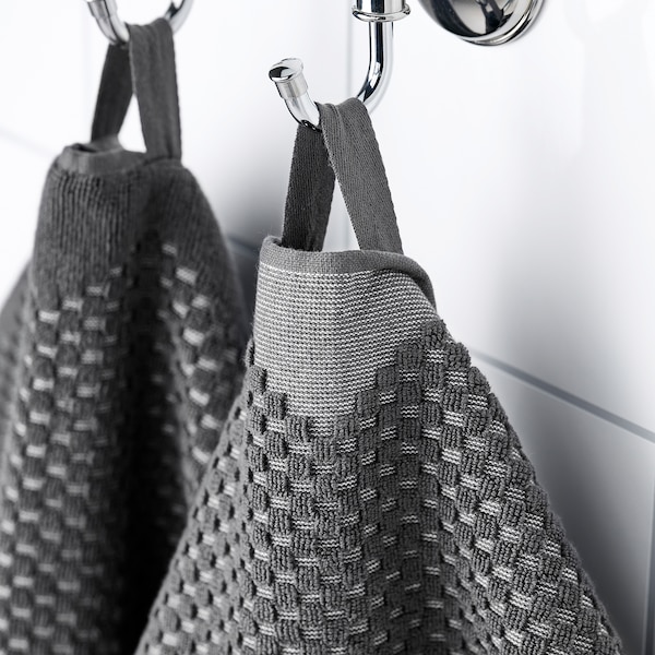 IKEA FJÄLLSTARR bath sheet, 39x59 in Dark Gray, Ikea Ireland | 2916LNRCU