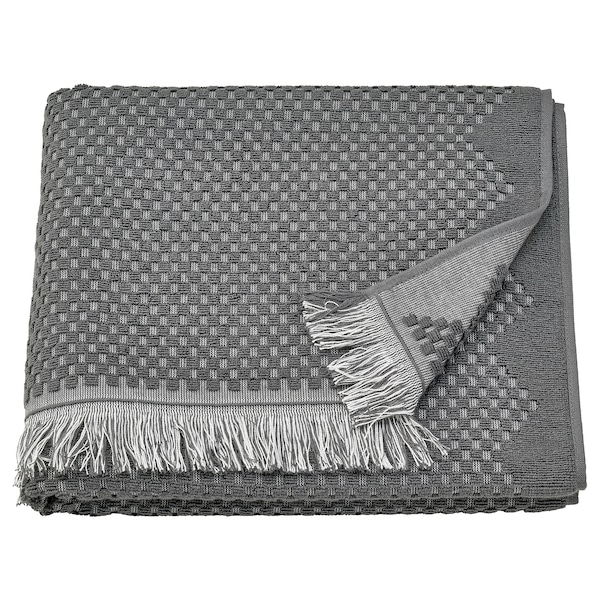 IKEA FJÄLLSTARR bath towel, 28x55 in Dark Gray, Ikea Ireland | 1560ATYDN