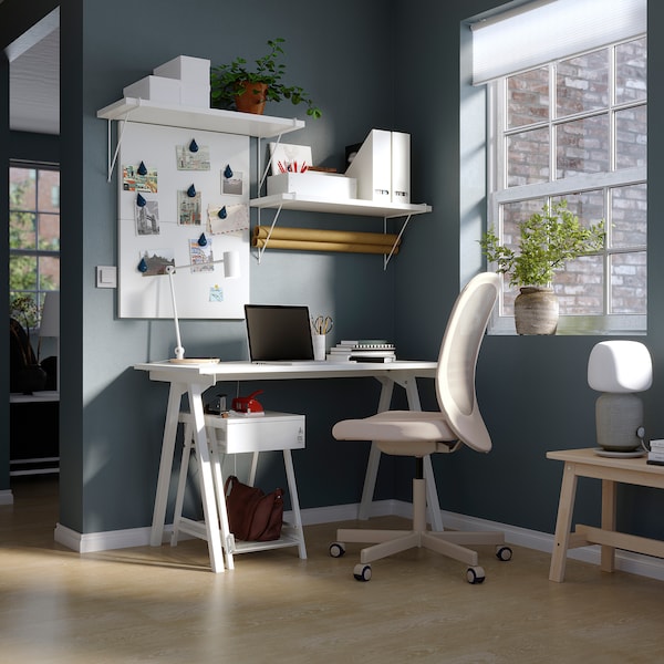 IKEA FLINTAN office chair Beige, Ikea Ireland | 6031QCNZI