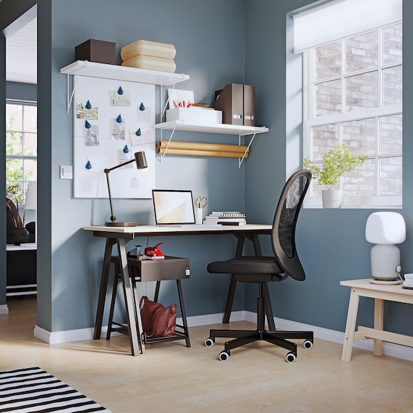 IKEA FLINTAN office chair Black, Ikea Ireland | 1068YBQNF