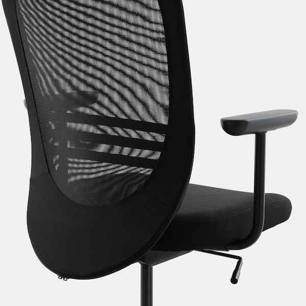IKEA FLINTAN office chair with armrests Black, Ikea Ireland | 3762ESUBQ