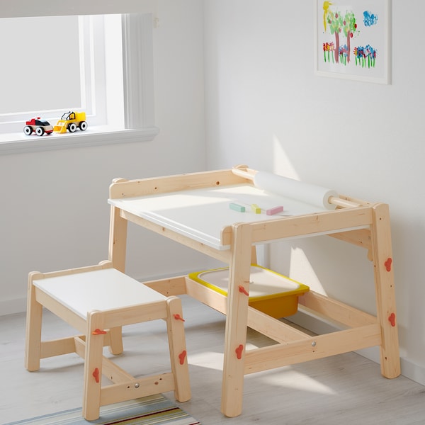 IKEA FLISAT Children's desk, adjustable, Ikea Ireland | 4723NLTIC