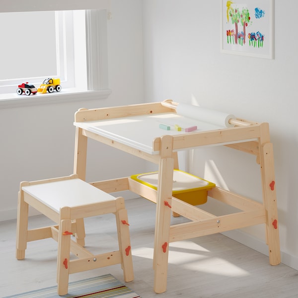 IKEA FLISAT Children's desk, adjustable, Ikea Ireland | 4723NLTIC