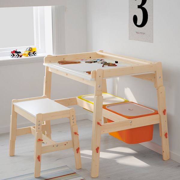 IKEA FLISAT child's bench, adjustable, Ikea Ireland | 1856OMBTY