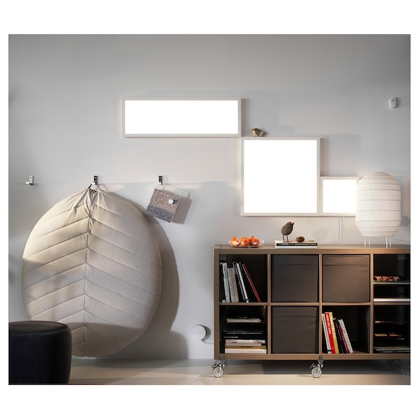 IKEA FLOALT LED light panel, dimmable white spectrum, 24x24 in, Ikea Ireland | 2549TVRBH