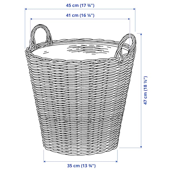 IKEA FLODBJÖRK plant pot, indoor/outdoor light gray-brown, 16 ¼ in, Ikea Ireland | 7380NBHXK