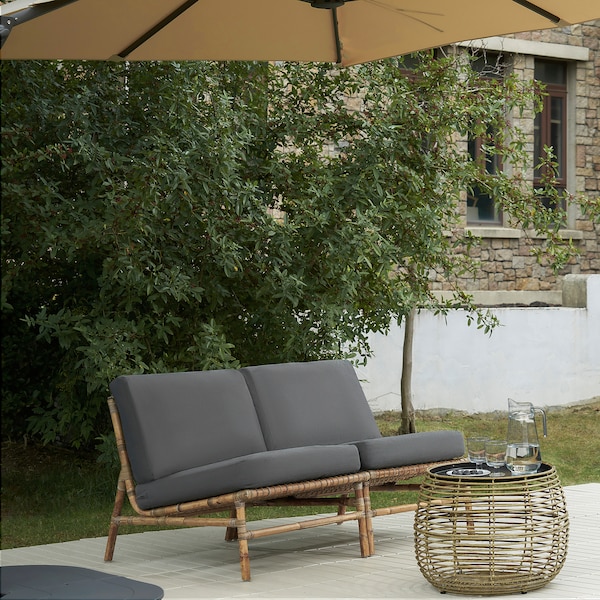 IKEA FÅLSKÄR coffee table, outdoor, brown, Ikea Ireland | 1093HITRG