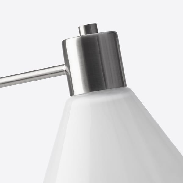IKEA FLUGBO table lamp, nickel plated/glass, Ikea Ireland | 9152XTRZE