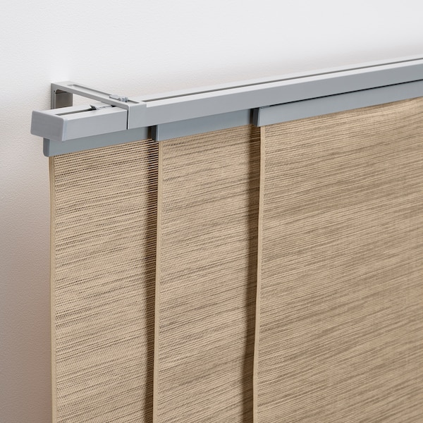 IKEA FÖNSTERVIVA panel curtain, 24x118 in Beige / Gray, Ikea Ireland | 0538NLCWA