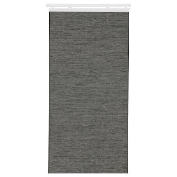 IKEA FÖNSTERVIVA panel curtain, 24x118 in Dark Gray, Ikea Ireland | 9045ZJRWY