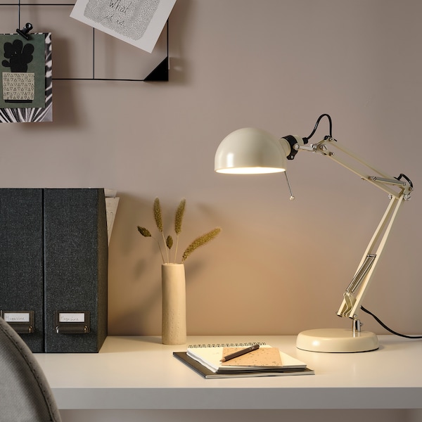 IKEA FORSÅ work lamp Beige, Ikea Ireland | 7896KNQDI
