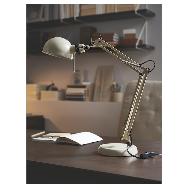 IKEA FORSÅ work lamp Beige, Ikea Ireland | 7896KNQDI