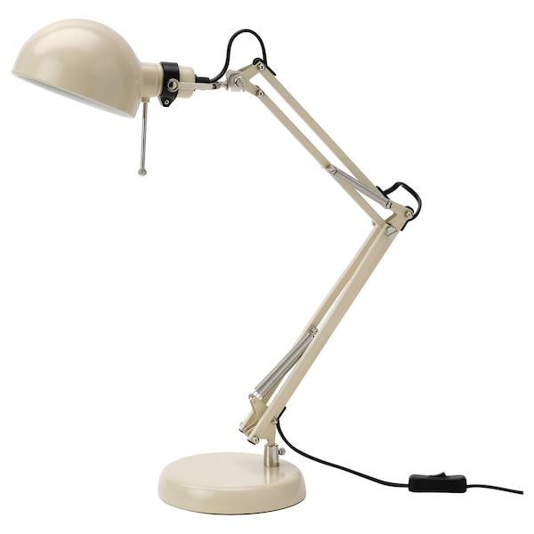IKEA FORSÅ work lamp Beige, Ikea Ireland | 7896KNQDI