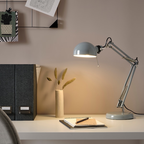IKEA FORSÅ work lamp Turquoise, Ikea Ireland | 8465JQTOM