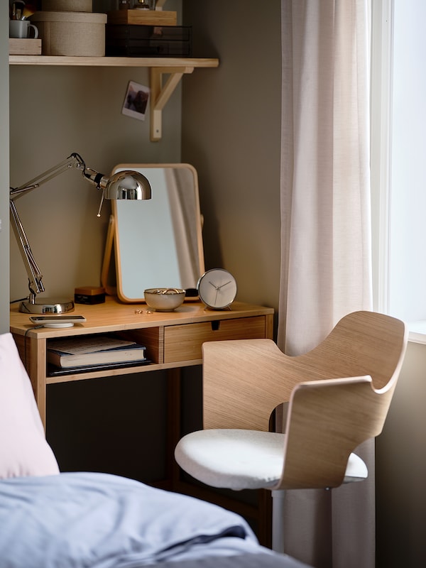 IKEA FORSÅ work lamp with LED bulb Nickel Plated, Ikea Ireland | 6910JOUBT