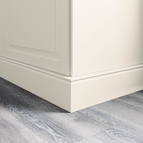 IKEA FÖRBÄTTRA Decorative toekick, off-white, Ikea Ireland | 9710KTMPB