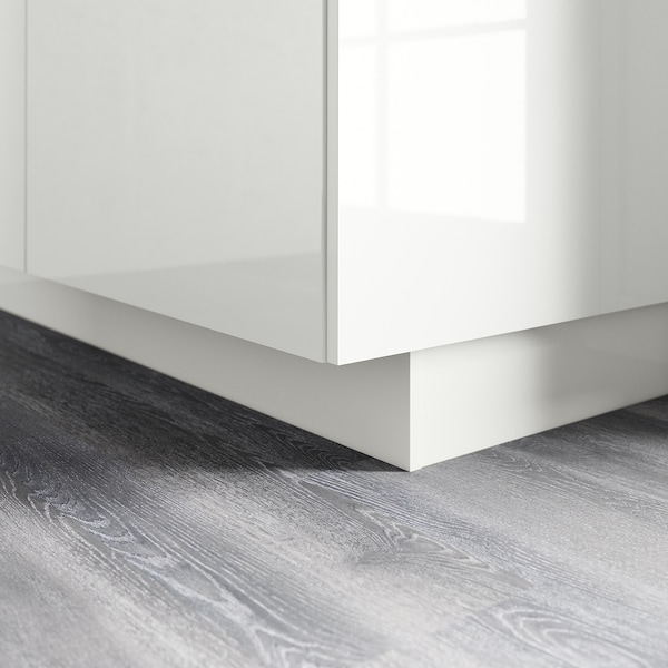 IKEA FÖRBÄTTRA Toekick High Gloss White, Ikea Ireland | 6413SOEFJ