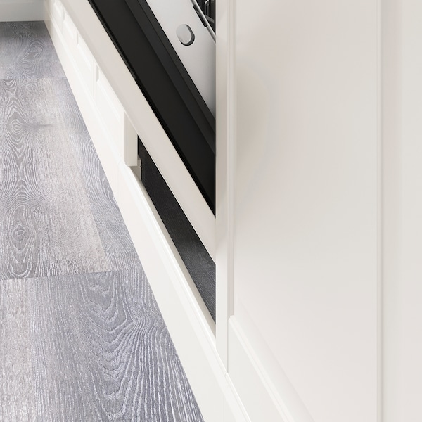 IKEA FÖRBÄTTRA decorative toekick for dishwasher, off-white, 26x4 in, Ikea Ireland | 5316EBFIJ