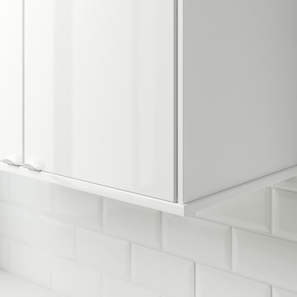 IKEA FÖRBÄTTRA rounded deco strip, 87 in High Gloss White, Ikea Ireland | 9263KSTMG