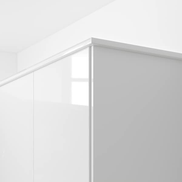 IKEA FÖRBÄTTRA rounded deco strip, 87 in High Gloss White, Ikea Ireland | 9263KSTMG