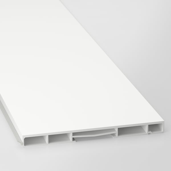 IKEA FÖRBÄTTRA toekick, 84x4 1/2 in Matt White, Ikea Ireland | 8491PVEBQ
