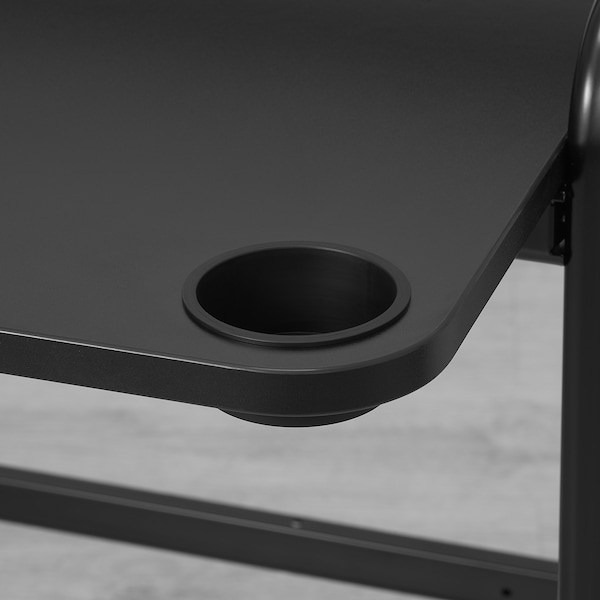 IKEA FREDDE gaming desk, black, 55 1/8x29 1/8x28 3/4 in, Ikea Ireland | 5906ZSGOC