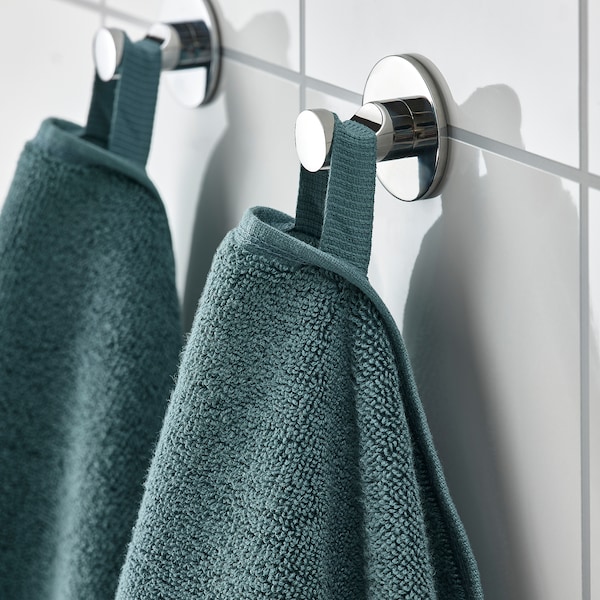 IKEA FREDRIKSJÖN bath sheet, 39x59 in Gray / Turquoise, Ikea Ireland | 1026RSPCE