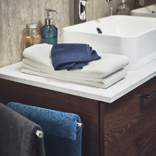 IKEA FREDRIKSJÖN bath towel, 28x55 in Dark Blue, Ikea Ireland | 1648HVOCR