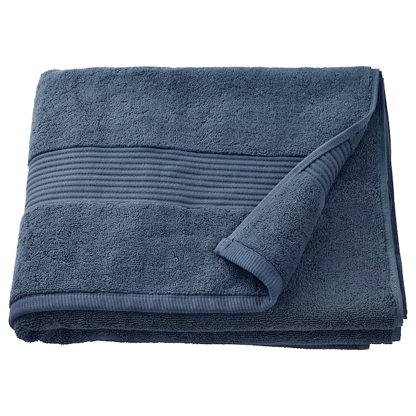 IKEA FREDRIKSJÖN bath towel, 28x55 in Dark Blue, Ikea Ireland | 1648HVOCR