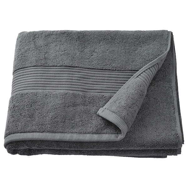 IKEA FREDRIKSJÖN bath towel, 28x55 in Dark Gray, Ikea Ireland | 3851ZJQML