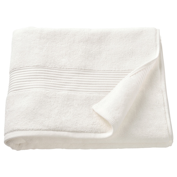 IKEA FREDRIKSJÖN bath towel, 28x55 in White, Ikea Ireland | 9806KBXLQ
