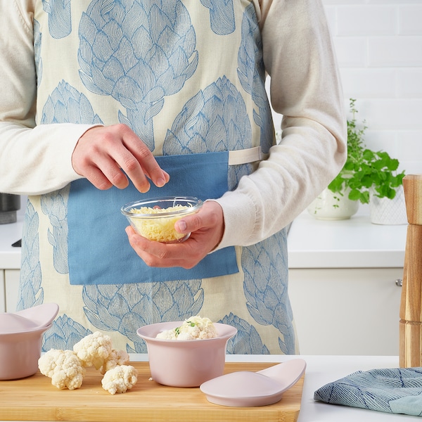 IKEA FÄRGKLAR baking/serving dish with lid, 6.8 oz, 2 pack Matte Light Pink, Ikea Ireland | 7283YECLM