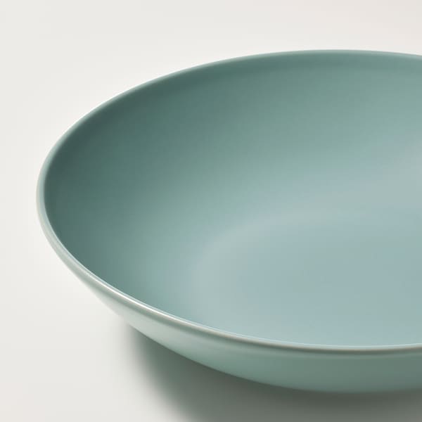 IKEA FÄRGKLAR deep plate/bowl, 9 in, 4 pack Matte Light Turquoise, Ikea Ireland | 6598ZVKAQ