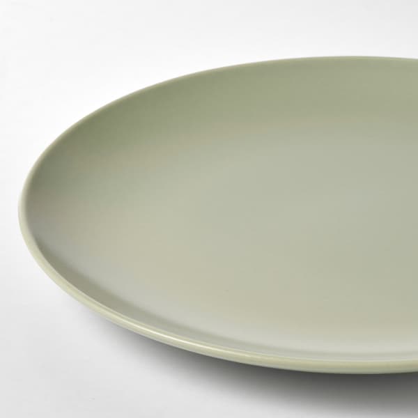 IKEA FÄRGKLAR plate, 10 in, 4 pack Matte Green, Ikea Ireland | 3970EHZDX