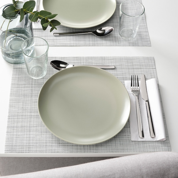 IKEA FÄRGKLAR plate, 10 in, 4 pack Matte Green, Ikea Ireland | 3970EHZDX