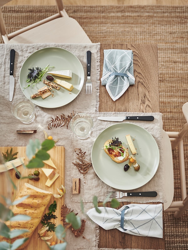 IKEA FÄRGKLAR plate, 10 in, 4 pack Matte Green, Ikea Ireland | 3970EHZDX