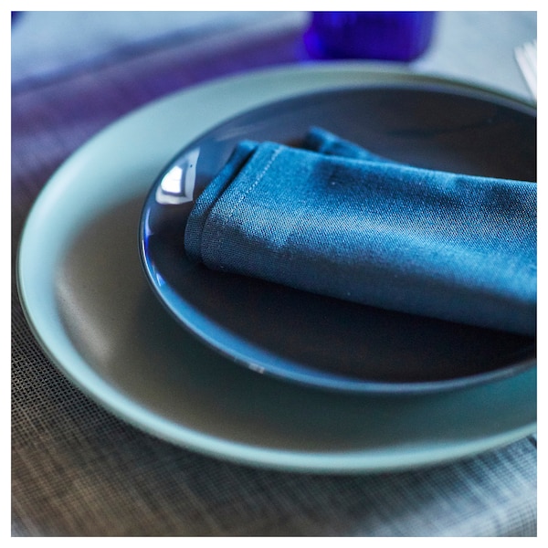 IKEA FÄRGKLAR plate, 10 in, 4 pack Matte Light Turquoise, Ikea Ireland | 1982TZIHB