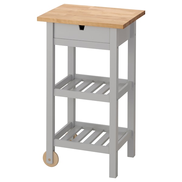 IKEA FÖRHÖJA kitchen cart, 20 7/8x16 7/8 in Birch / Gray, Ikea Ireland | 2395YEJHB