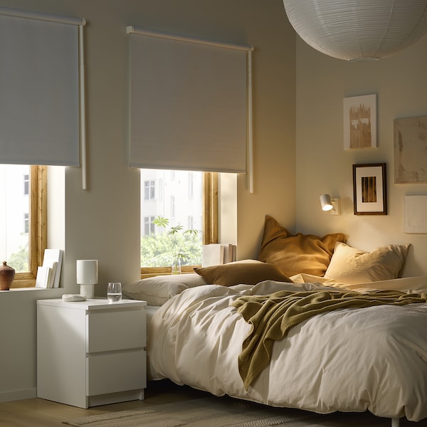 IKEA FRIDANS black-out roller blind, 42x76 ¾ in White, Ikea Ireland | 1425VFGMR