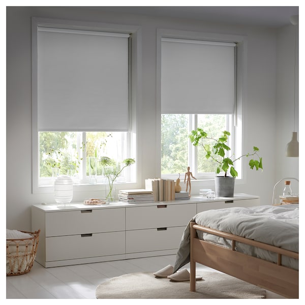 IKEA FRIDANS black-out roller blind, 42x76 ¾ in White, Ikea Ireland | 1425VFGMR