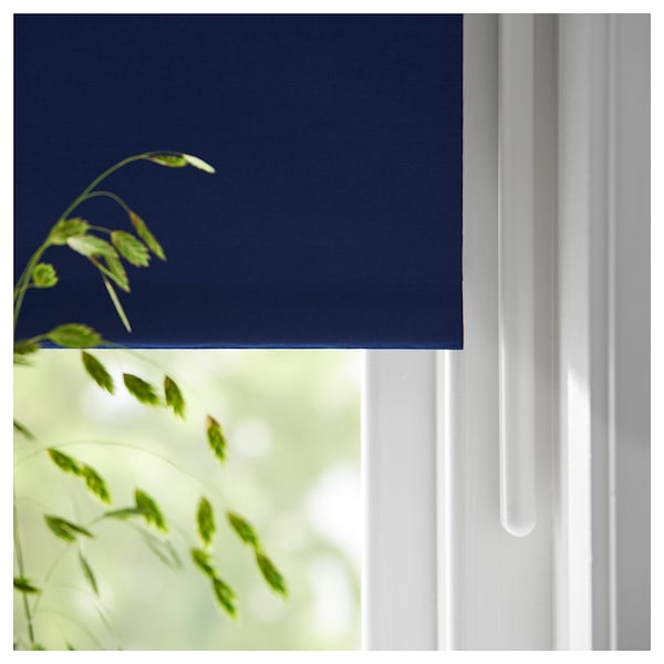 IKEA FRIDANS black-out roller blind, 42x76 ¾ in Blue, Ikea Ireland | 8952VFXMJ