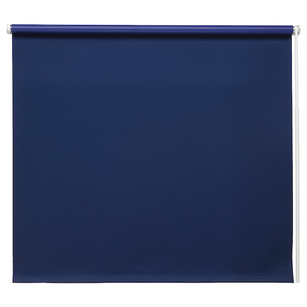 IKEA FRIDANS black-out roller blind, 42x76 ¾ in Blue, Ikea Ireland | 8952VFXMJ